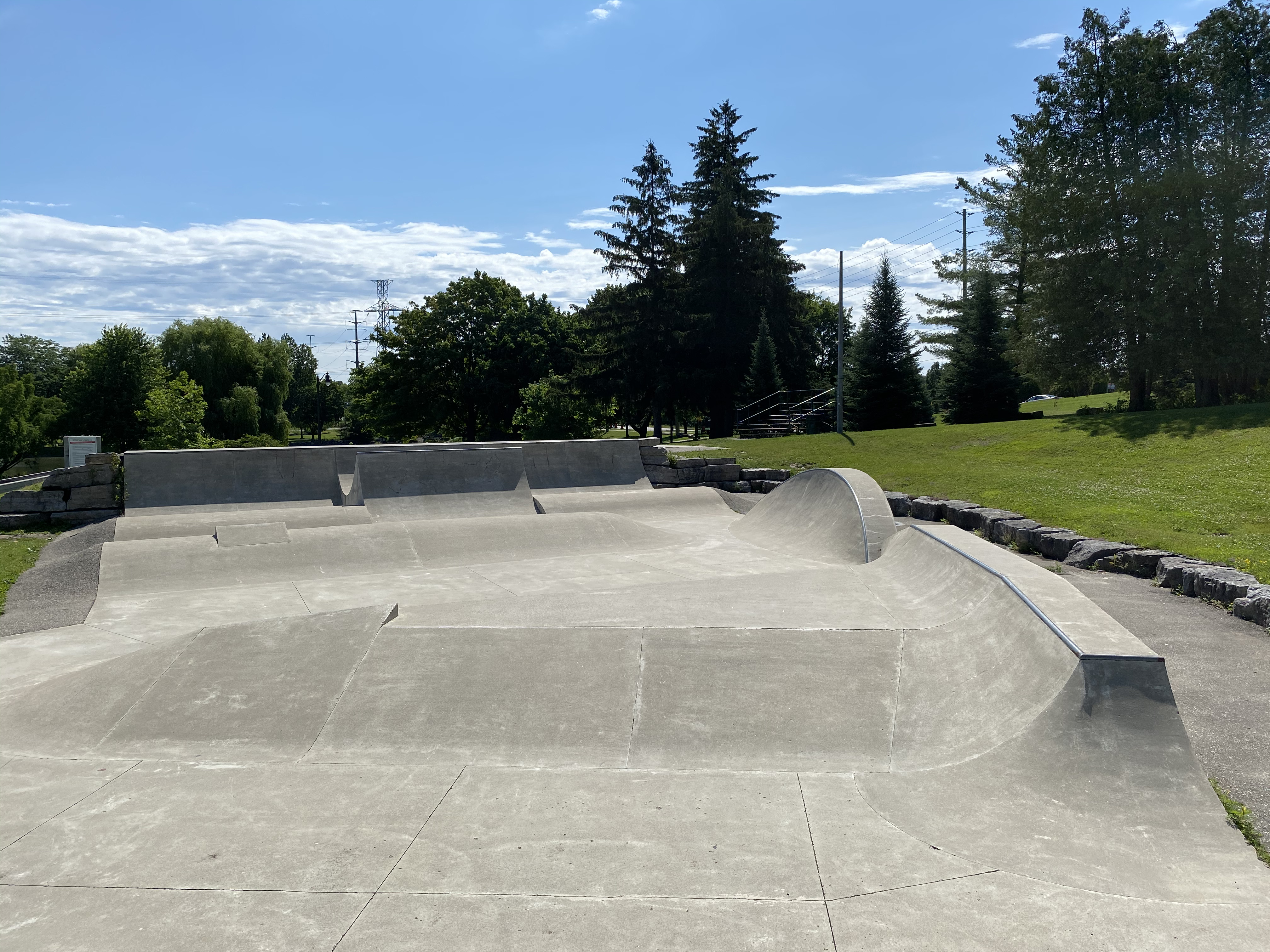 woodstock skatepark main section
