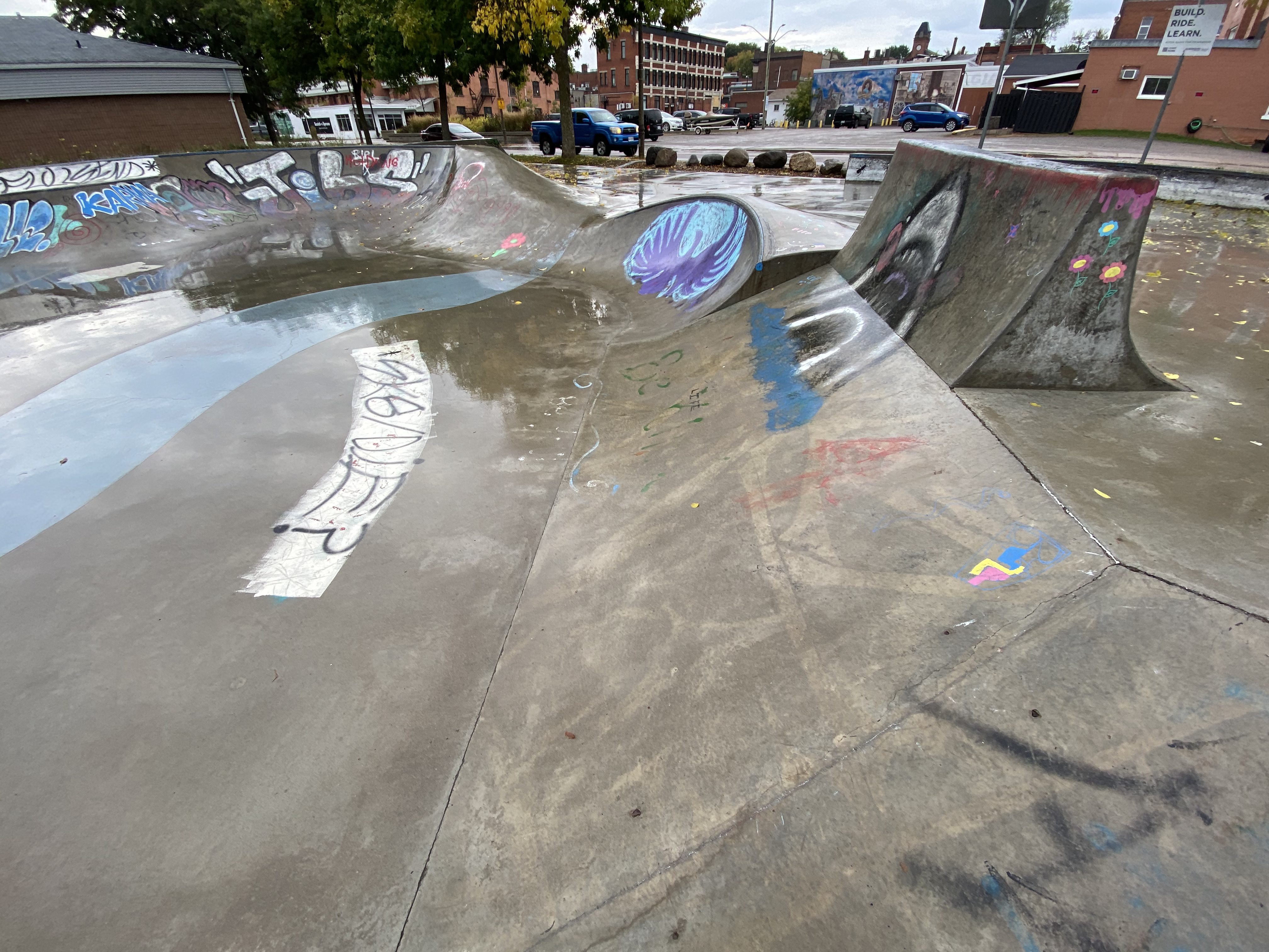 the rapids skatepark in Pembroke
